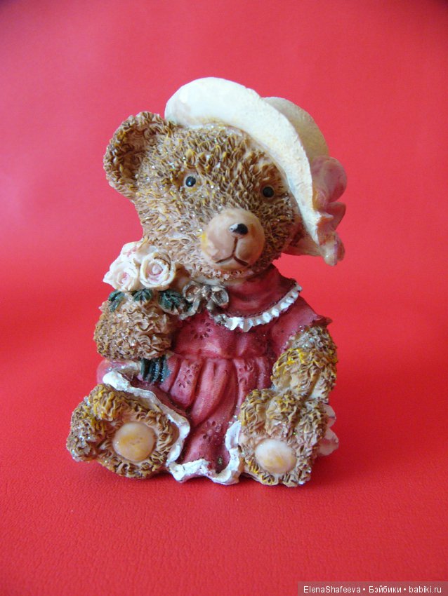 Коллекция винтажных медведей из полистоуна. Германия