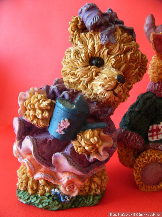 Коллекция винтажных медведей из полистоуна. Германия (фото 2)