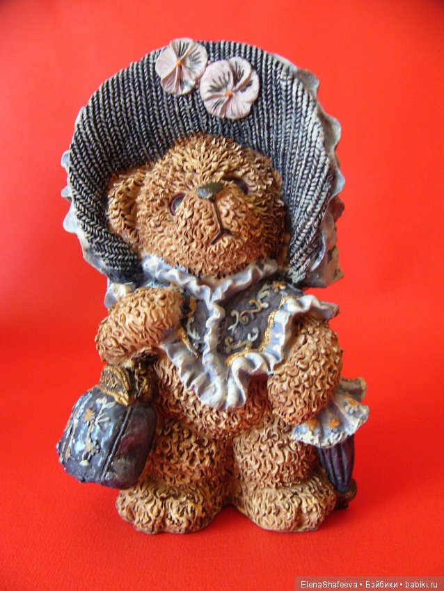 Коллекция винтажных медведей из полистоуна. Германия