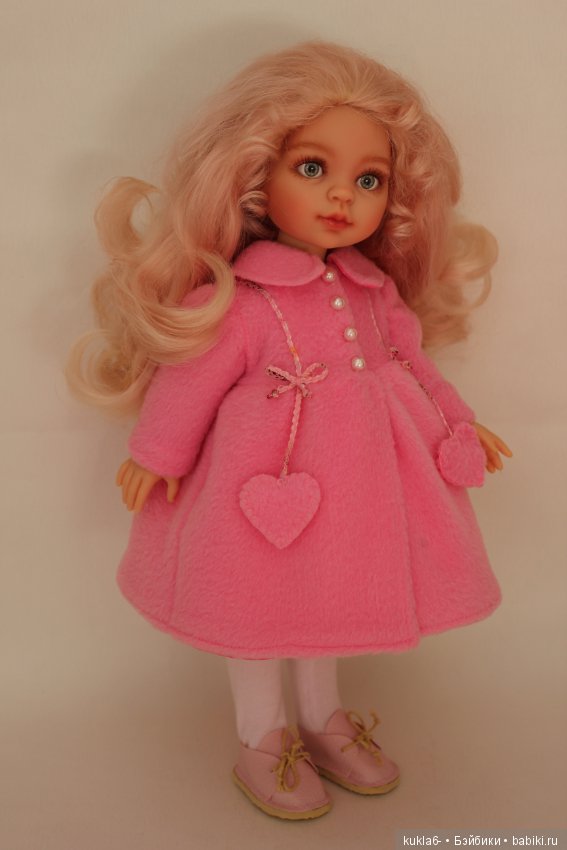 Ксюша, садовая роза, ООАК куклы Паола Рейна