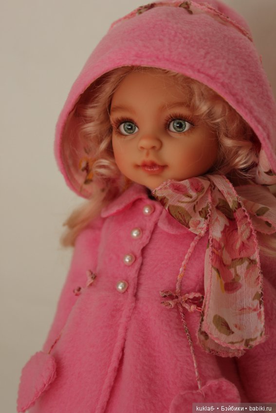 Ксюша, садовая роза, ООАК куклы Паола Рейна