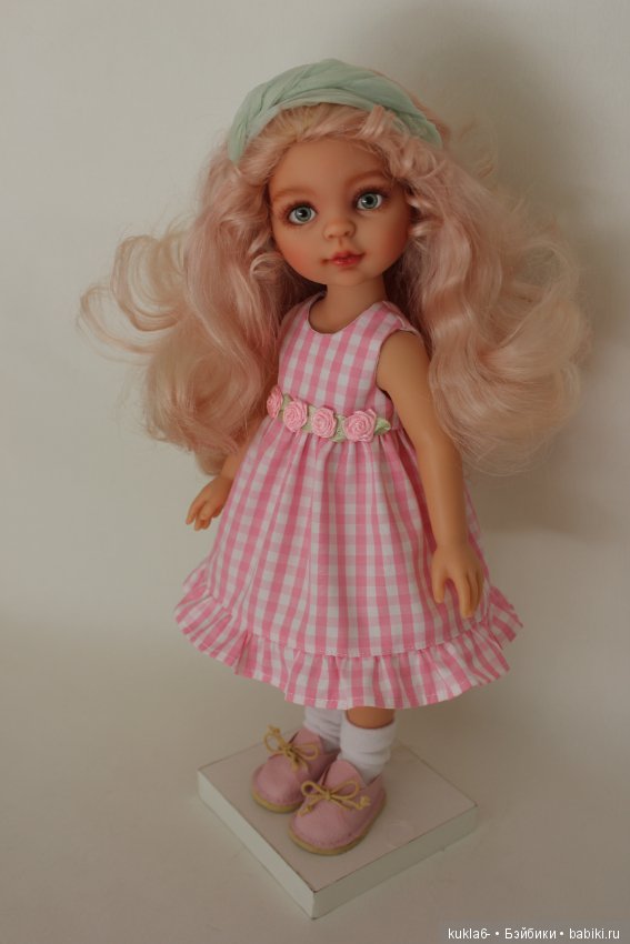 Ксюша, садовая роза, ООАК куклы Паола Рейна (фото 4)