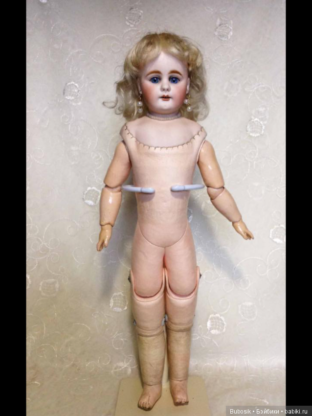 Ремонт кожаных тел антикварных кукол (фото 4)