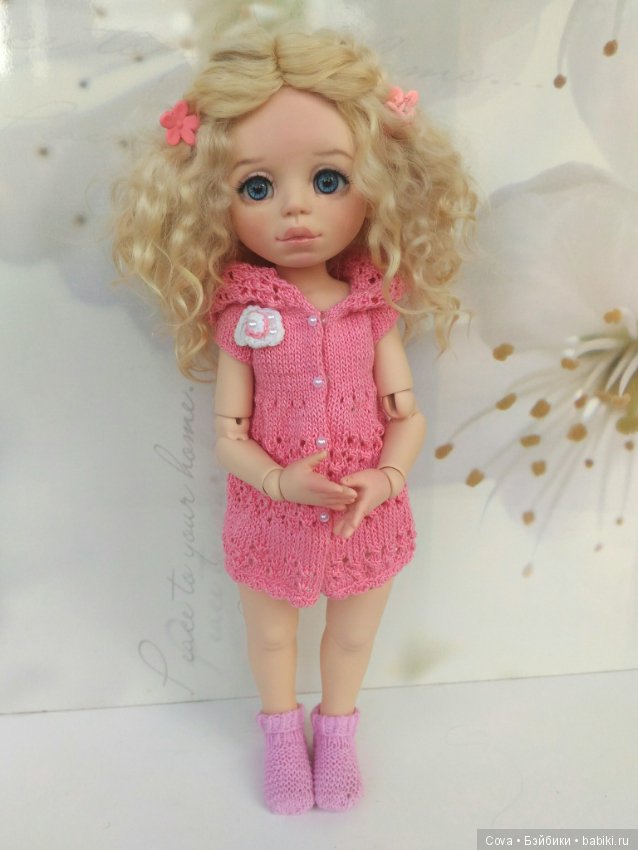 Моя Дюймовочка(Бжд кукла,молд Даша) (фото 5)