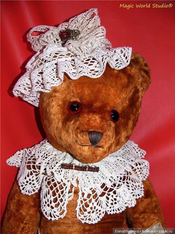 Редкий антикварный ,очень большой, мишка в великолепной сохранности (фото 4)