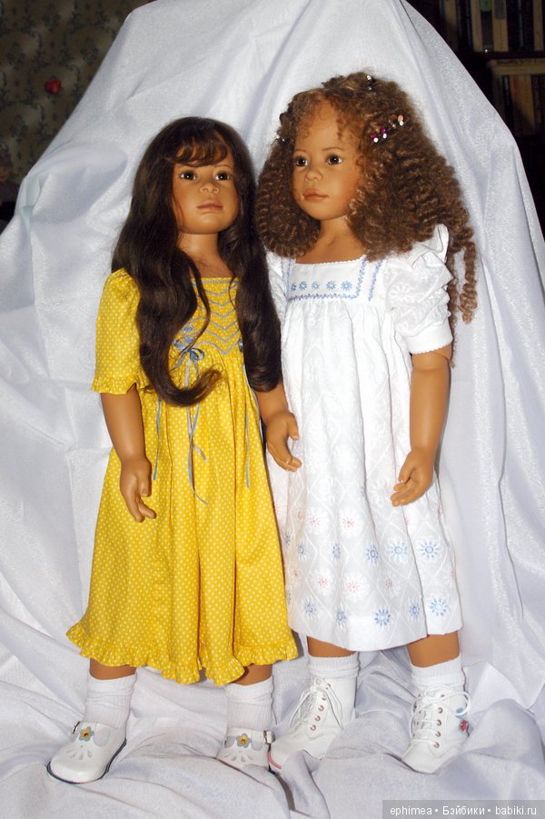 Ростовые куклы Heidi Plusczok. Jenny и Ellie