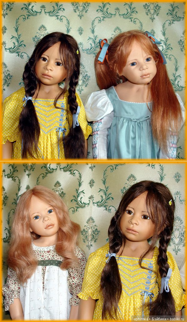 Ростовые куклы Heidi Plusczok. Jenny и Ellie