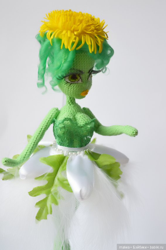 Мое флористическое лето — Вязаные игрушки и амигуруми: крючком (фото 3)