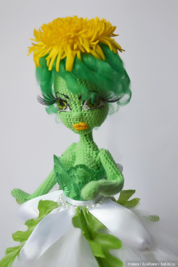 Мое флористическое лето — Вязаные игрушки и амигуруми: крючком (фото 4)