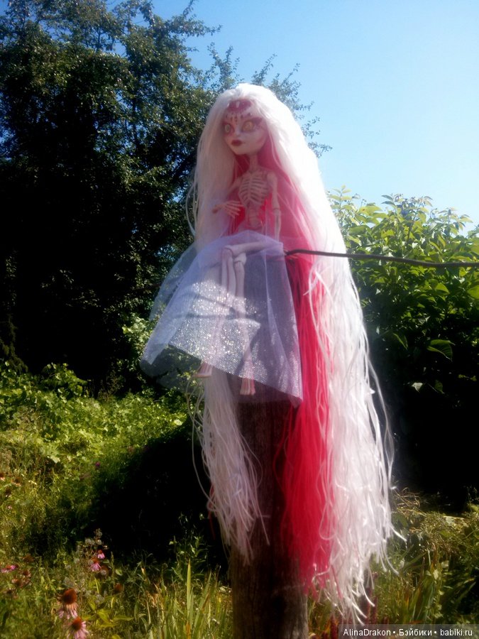 Мой первый ООАК — ООАК Monster High и Ever After High: репейнт (фото 9)