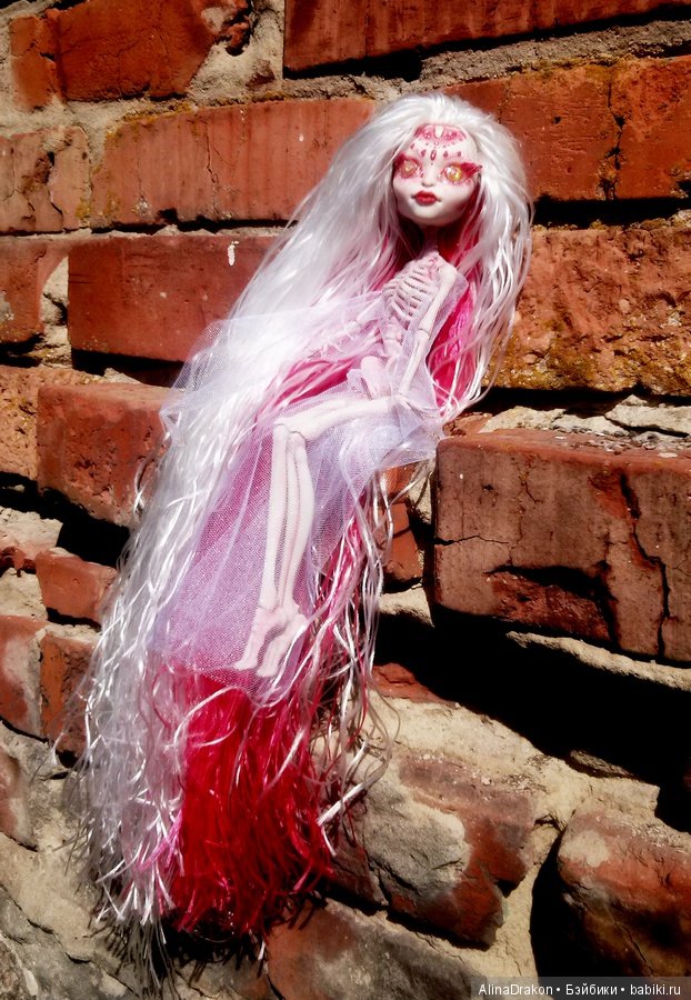 Мой первый ООАК — ООАК Monster High и Ever After High: репейнт (фото 4)