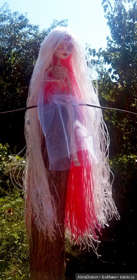 Мой первый ООАК — ООАК Monster High и Ever After High: репейнт (фото 8)