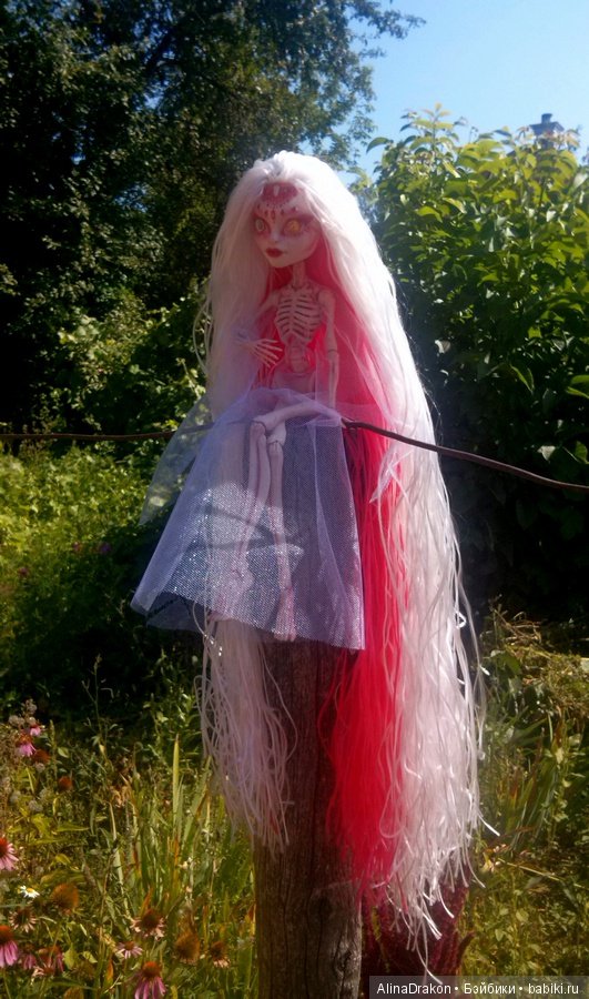 Мой первый ООАК — ООАК Monster High и Ever After High: репейнт (фото 7)