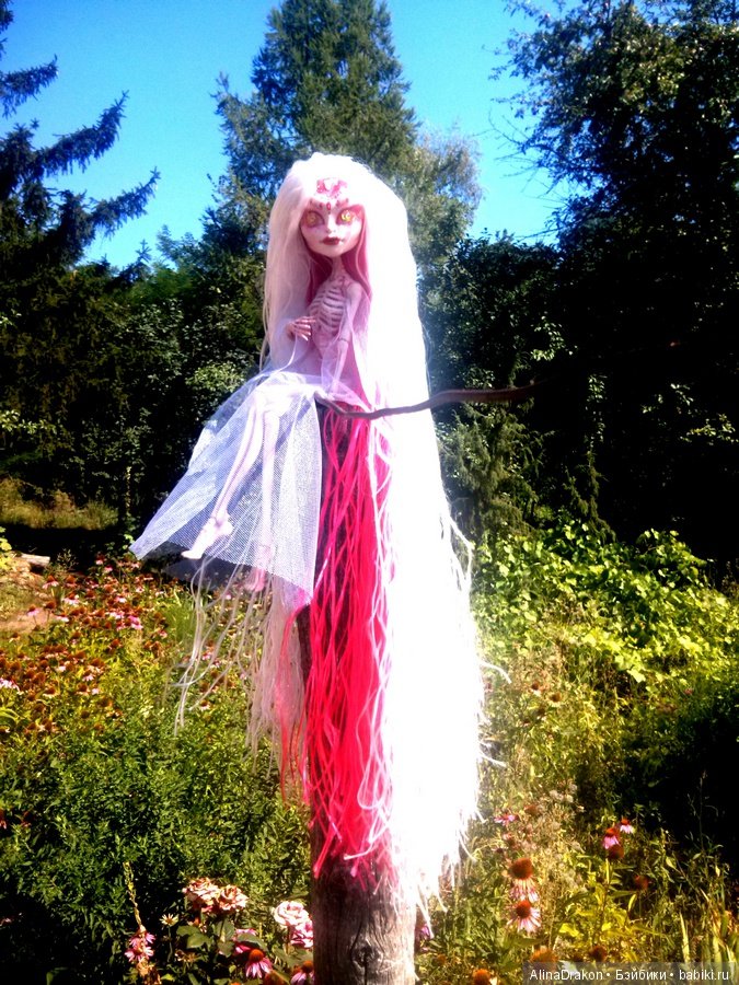 Мой первый ООАК — ООАК Monster High и Ever After High: репейнт (фото 10)