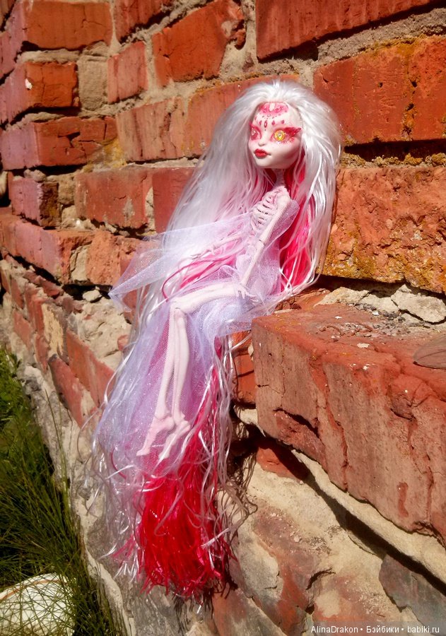 Мой первый ООАК — ООАК Monster High и Ever After High: репейнт (фото 5)
