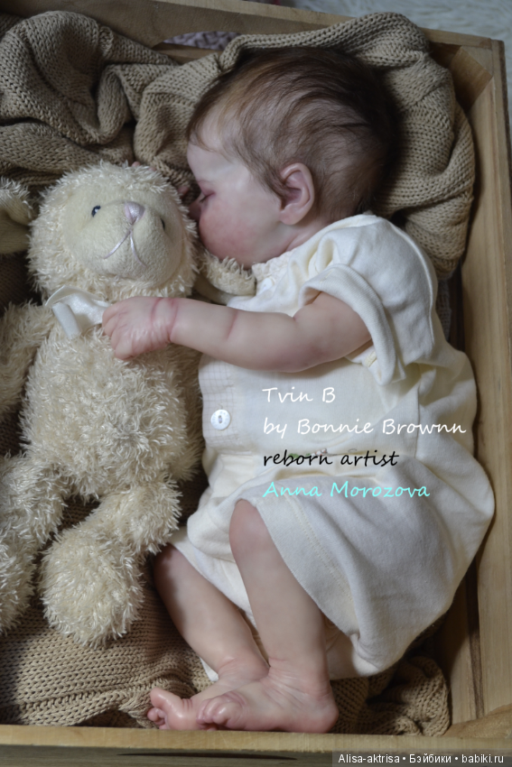 Родился один из близнецов Твинчик "Б".Ждем Твинчика"А". Кукла реборн Анны Морозовой
