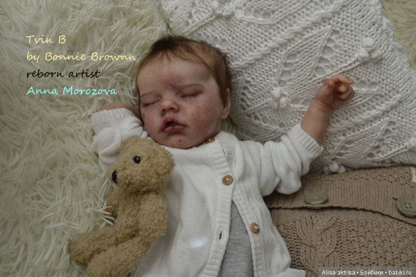 Родился один из близнецов Твинчик "Б".Ждем Твинчика"А". Кукла реборн Анны Морозовой