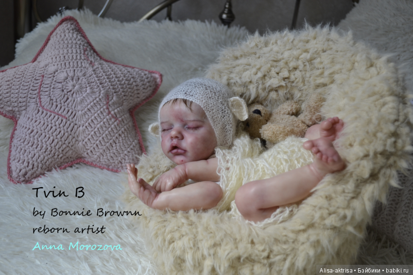 Родился один из близнецов Твинчик "Б".Ждем Твинчика"А". Кукла реборн Анны Морозовой