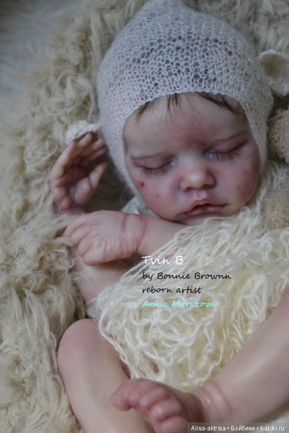 Родился один из близнецов Твинчик "Б".Ждем Твинчика"А". Кукла реборн Анны Морозовой