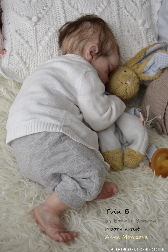 Родился один из близнецов Твинчик "Б".Ждем Твинчика"А". Кукла реборн Анны Морозовой