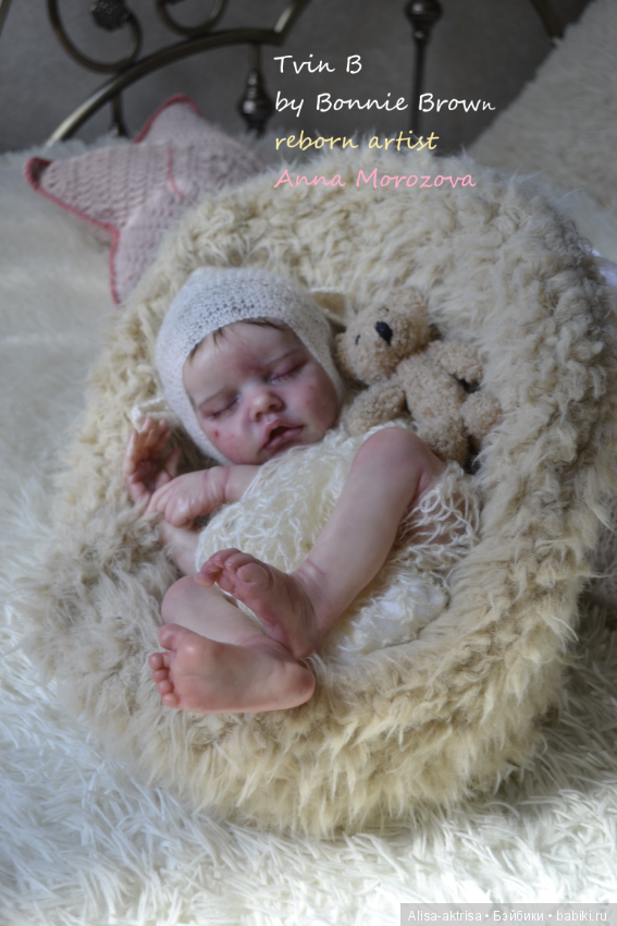 Родился один из близнецов Твинчик "Б".Ждем Твинчика"А". Кукла реборн Анны Морозовой