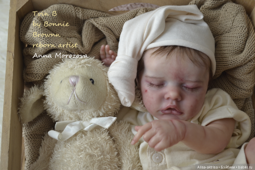 Родился один из близнецов Твинчик "Б".Ждем Твинчика"А". Кукла реборн Анны Морозовой