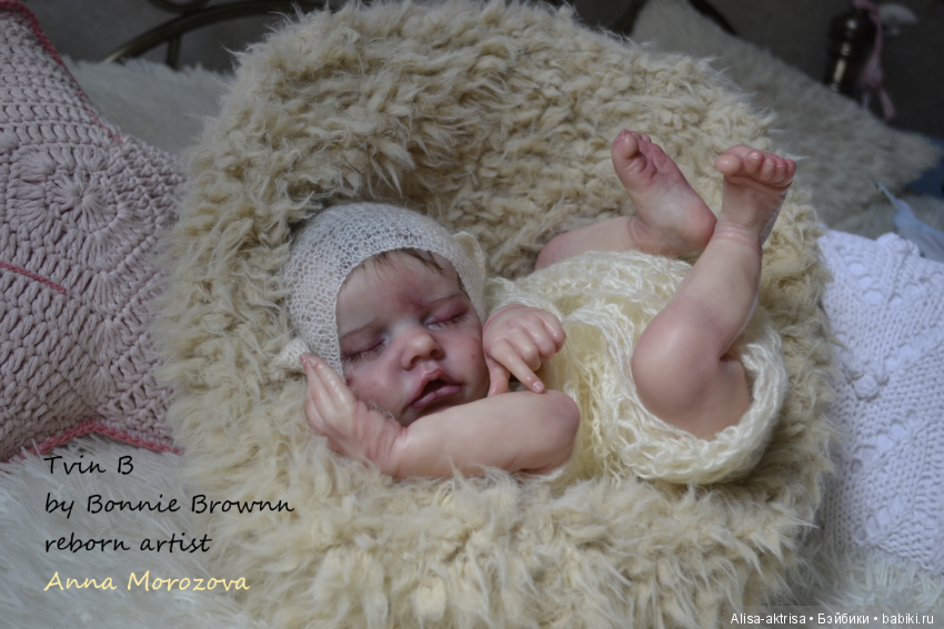 Родился один из близнецов Твинчик "Б".Ждем Твинчика"А". Кукла реборн Анны Морозовой
