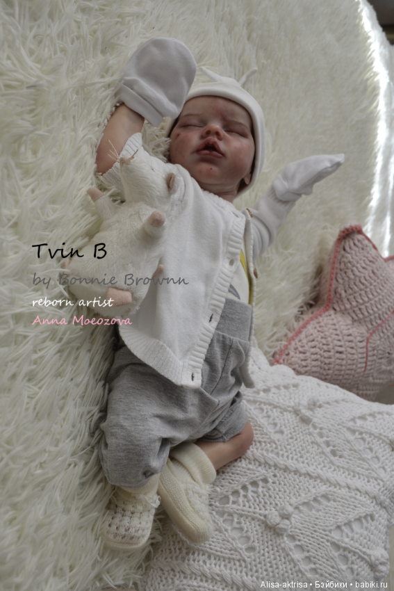 Родился один из близнецов Твинчик "Б".Ждем Твинчика"А". Кукла реборн Анны Морозовой