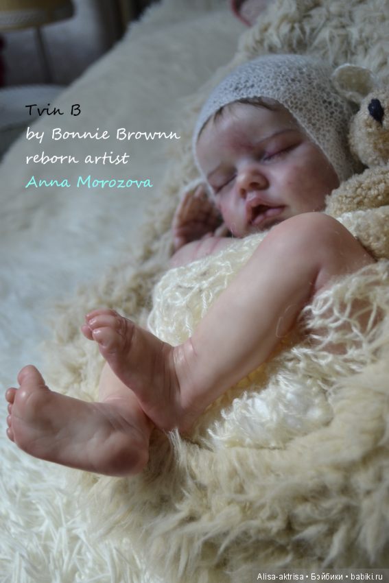 Родился один из близнецов Твинчик "Б".Ждем Твинчика"А". Кукла реборн Анны Морозовой