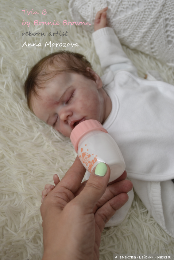 Родился один из близнецов Твинчик "Б".Ждем Твинчика"А". Кукла реборн Анны Морозовой