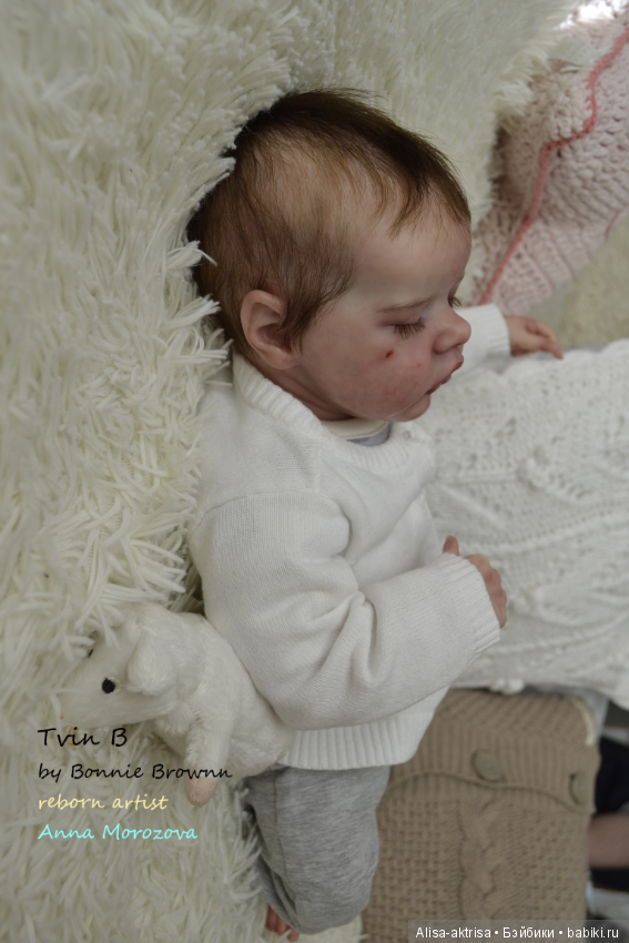 Родился один из близнецов Твинчик "Б".Ждем Твинчика"А". Кукла реборн Анны Морозовой