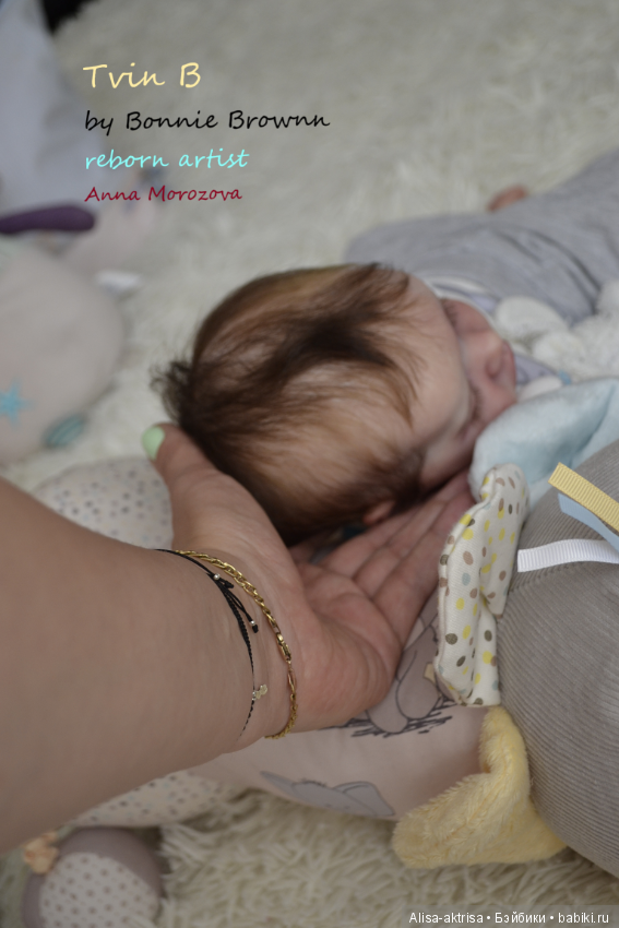 Родился один из близнецов Твинчик "Б".Ждем Твинчика"А". Кукла реборн Анны Морозовой (фото 9)
