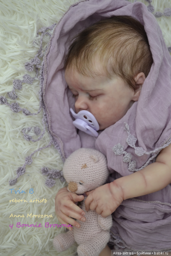 Родился один из близнецов Твинчик "Б".Ждем Твинчика"А". Кукла реборн Анны Морозовой