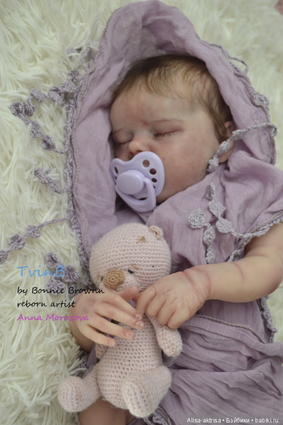 Родился один из близнецов Твинчик "Б".Ждем Твинчика"А". Кукла реборн Анны Морозовой