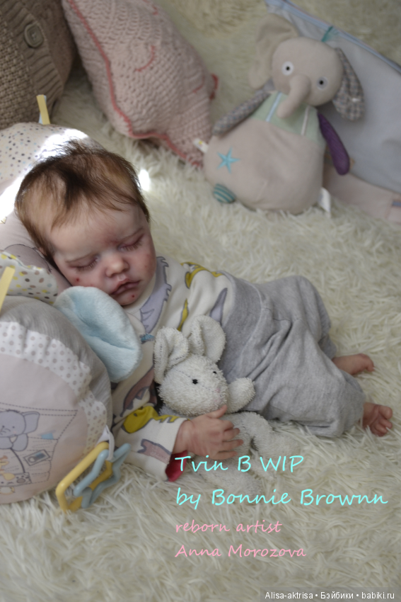 Родился один из близнецов Твинчик "Б".Ждем Твинчика"А". Кукла реборн Анны Морозовой (фото 4)