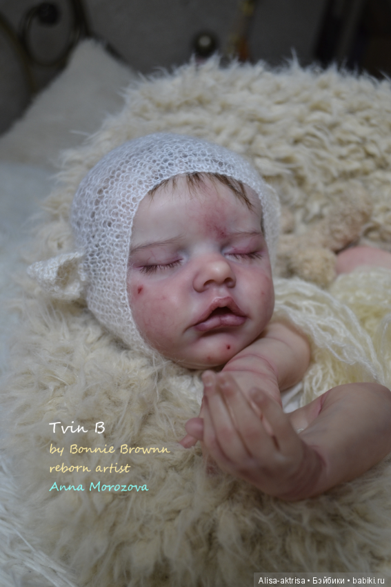 Родился один из близнецов Твинчик "Б".Ждем Твинчика"А". Кукла реборн Анны Морозовой