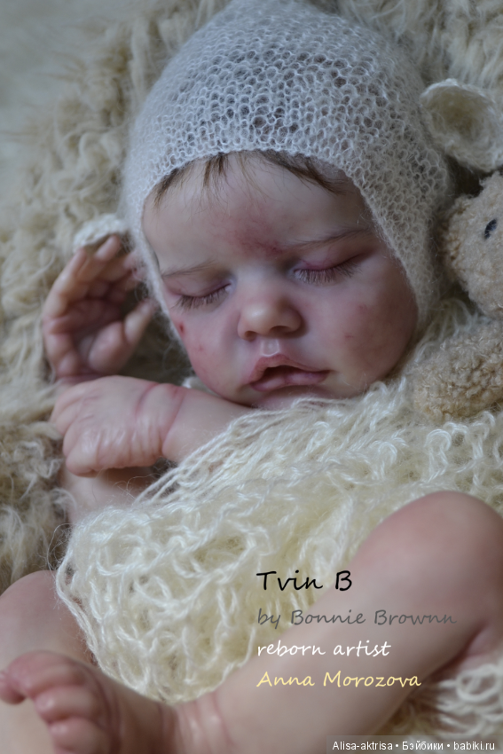 Родился один из близнецов Твинчик "Б".Ждем Твинчика"А". Кукла реборн Анны Морозовой
