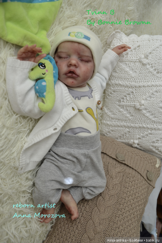 Родился один из близнецов Твинчик "Б".Ждем Твинчика"А". Кукла реборн Анны Морозовой