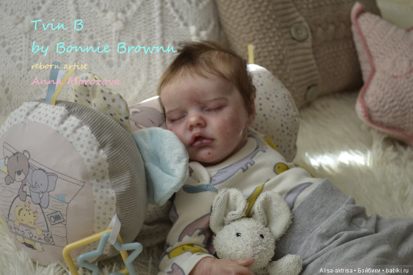 Родился один из близнецов Твинчик "Б".Ждем Твинчика"А". Кукла реборн Анны Морозовой (фото 2)