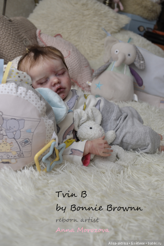 Родился один из близнецов Твинчик "Б".Ждем Твинчика"А". Кукла реборн Анны Морозовой (фото 5)