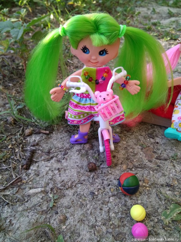 На свежем воздухе — Винтажные куклы ГДР (Немки): Бигги (фото 9)