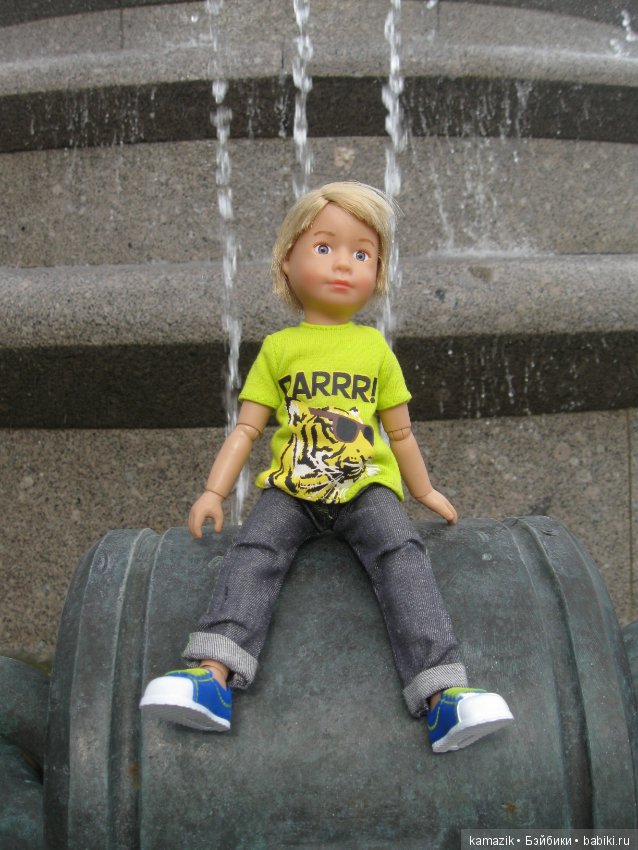 Прогулки. Миша — Коллекционные куклы разных авторов (Разное): редкие бренды