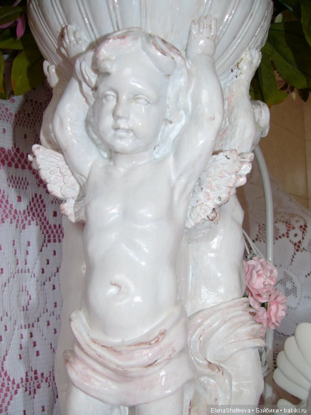 Интерьерная композиция с Ангелами "ВЕСНА В ПАРИЖЕ"