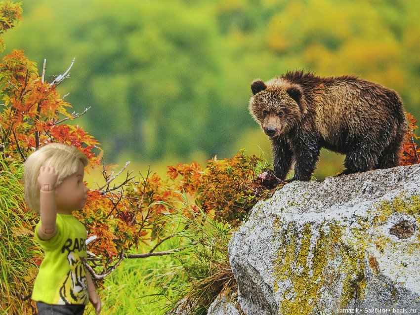 Прогулки. Миша — Коллекционные куклы разных авторов (Разное): редкие бренды