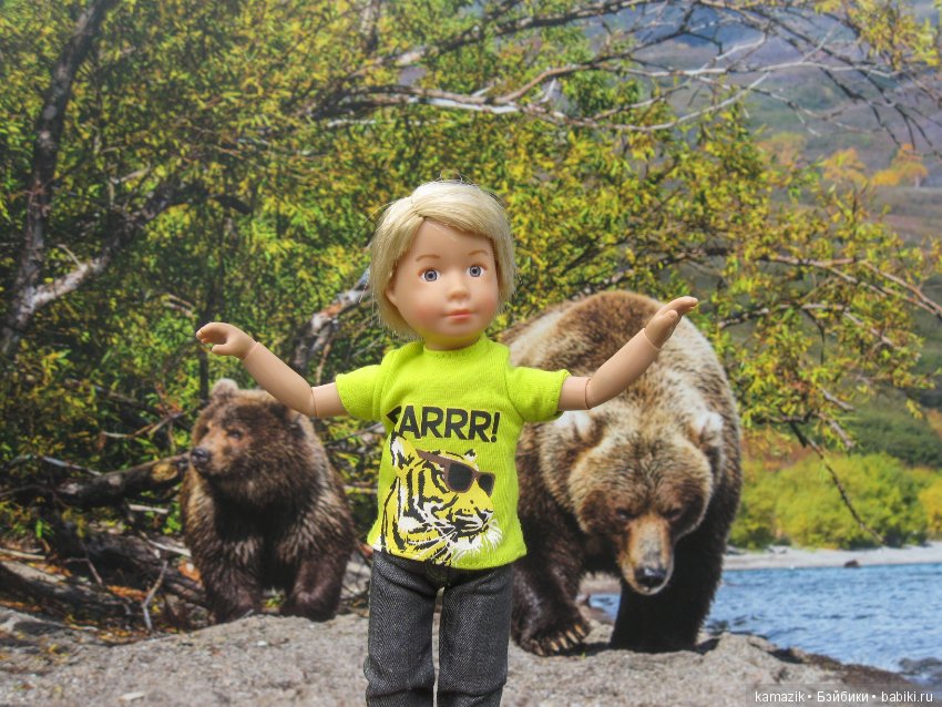 Прогулки. Миша — Коллекционные куклы разных авторов (Разное): редкие бренды