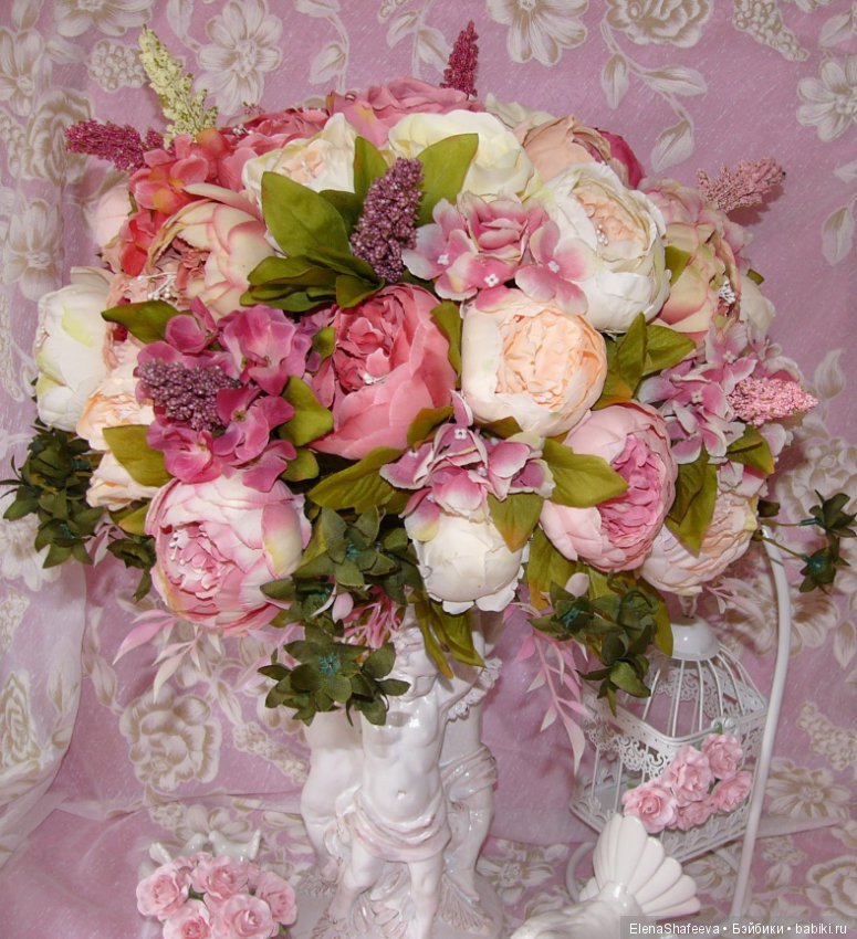 Интерьерная композиция с Ангелами "ВЕСНА В ПАРИЖЕ" (фото 2)