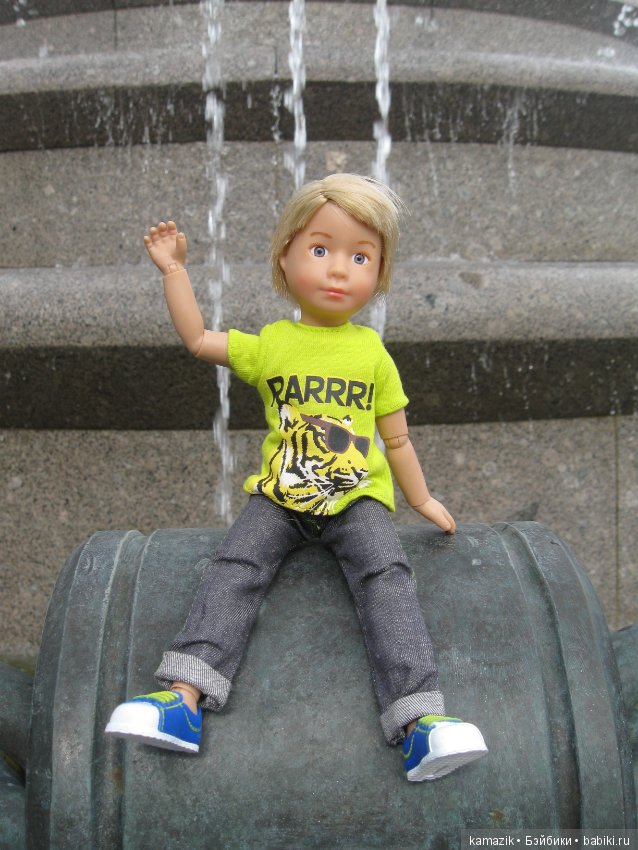 Прогулки. Миша — Коллекционные куклы разных авторов (Разное): редкие бренды (фото 2)