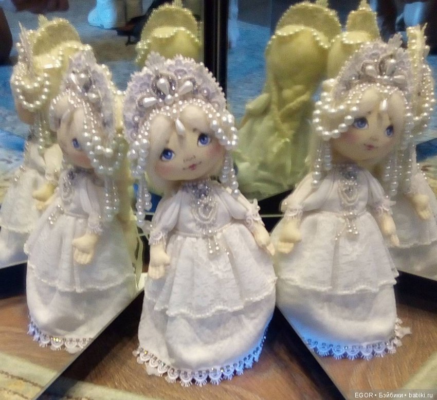 Текстильная кукла Анны Леденейкиной (фото 7)