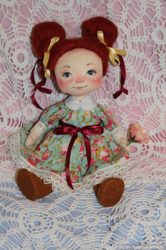 Текстильная кукла Анны Леденейкиной (фото 5)