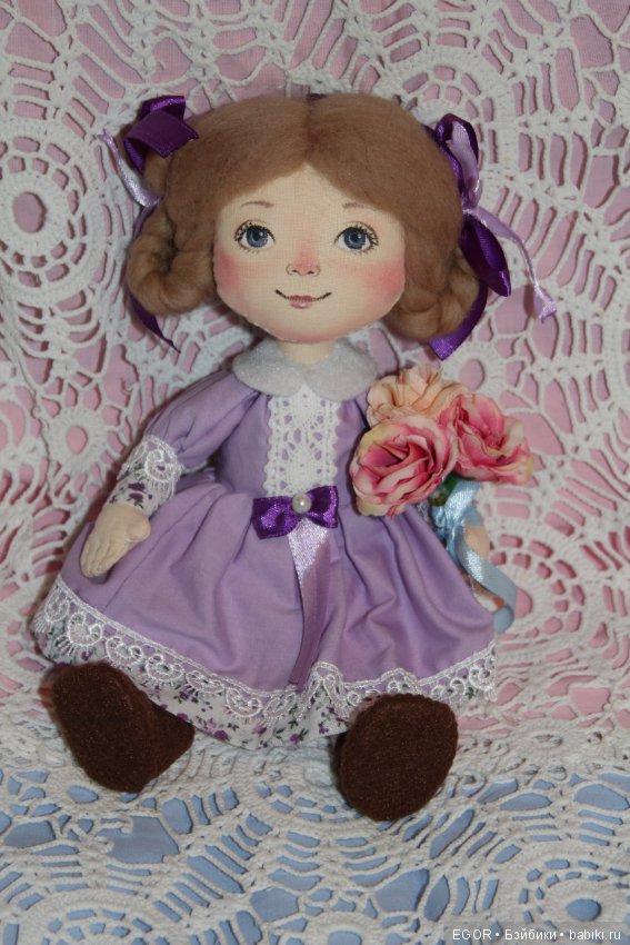 Текстильная кукла Анны Леденейкиной (фото 4)